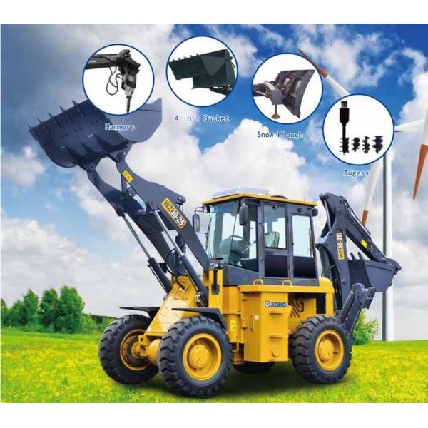 XCMG WZ30-25 2.5 Ton Backhoe Loaders For Agricultural Machinery