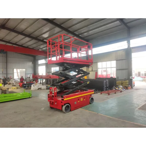 Chinese Factory Lifting Equipment Electric Self Propelled Hydraulic Aerial Work Platform Scissor Lift Table Platform