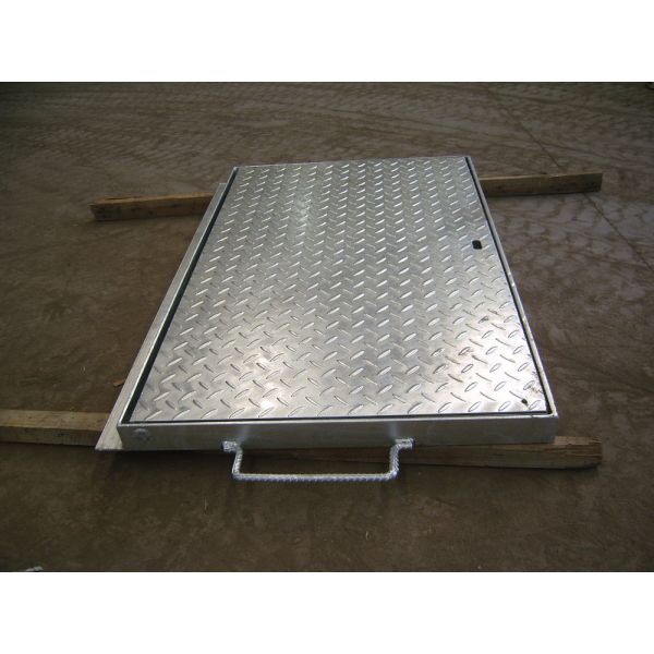 30MM X 5MM SERRATED steel grating, hot dip galvanized steel grating