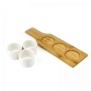 Quality Creative Anti Skid Bamboo Tea Coaster Heat Insulation wholesale