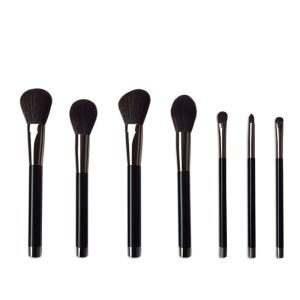 China Synthetic Hair Makeup Brush Set Custom Logo Luxury Vegan Brush on sale