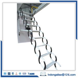 China OEM Household Indoor Foldable Telescopic Loft Ladder on sale