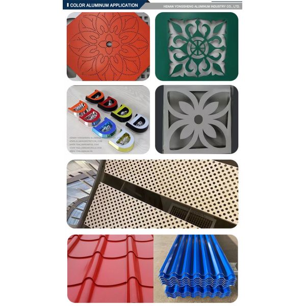 3003 3004 3005 Durable Color Coated Aluminum Coil Roll For Gutter Coil