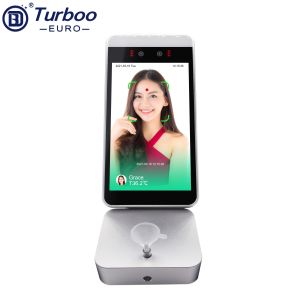 China Japanese Language AI Face Recognition Biometric System Alcohol Detection Temperature Taking on sale