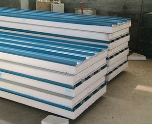 Computer Control Sandwich Panel Roll Forming Machine With Sheet Shearing Machine