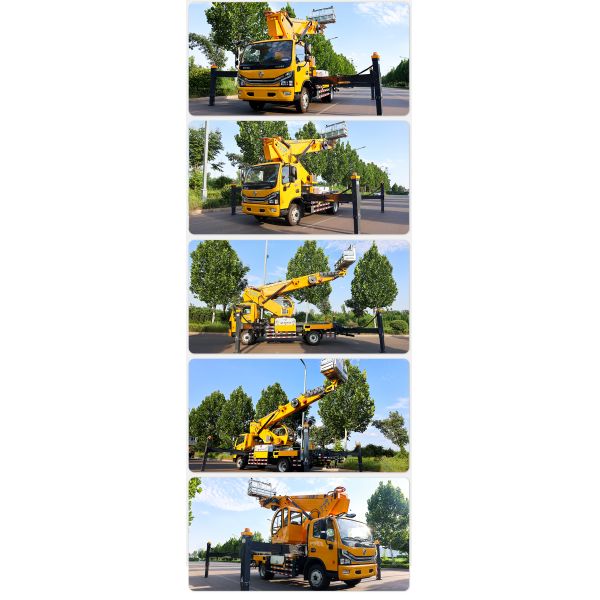 DONGFENG 153HP Telescopic Boom Lift Truck 32m Hydraulic Man Lift Truck in Stock