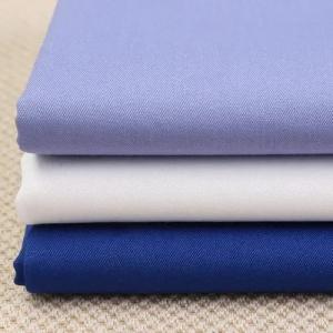 Quality FR Cotton Twill Fabric Low Shrinkage Machine Washable Custom Color wholesale