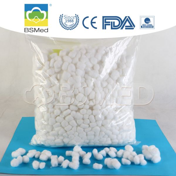 Soft Pliable Sterile Cotton Wool Balls Eco - Friendly For Personal Care