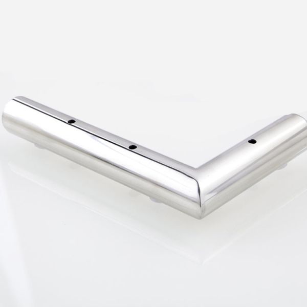 Modern Design Brushed Metal Sofa Legs L Shape Stainless Steel Furniture Leg