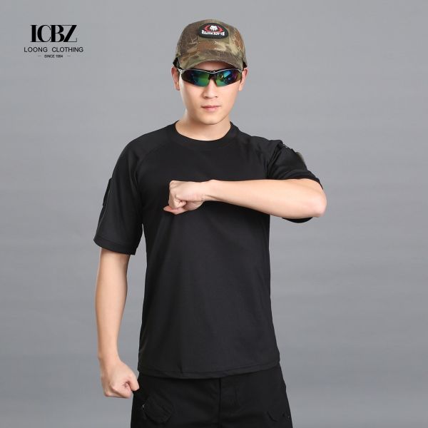 Long Sleeve Tactical Uniform in Woodland Camouflage Customized for Combat Performance