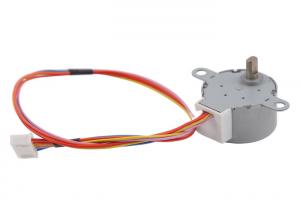 China 28BYJ48 Permanent Magnet PM Stepper Motor With 64:1 Ratio Gearbox on sale