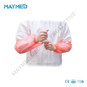 Quality 0.04mm Medical Elastic Disposable PE Sleeve Cover 48*22cm wholesale