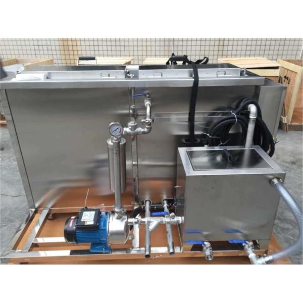 Boiler / Gas Stove Ultrasonic Cleaning Machine 1000L Dual Tanks 28/40KHz With Filter