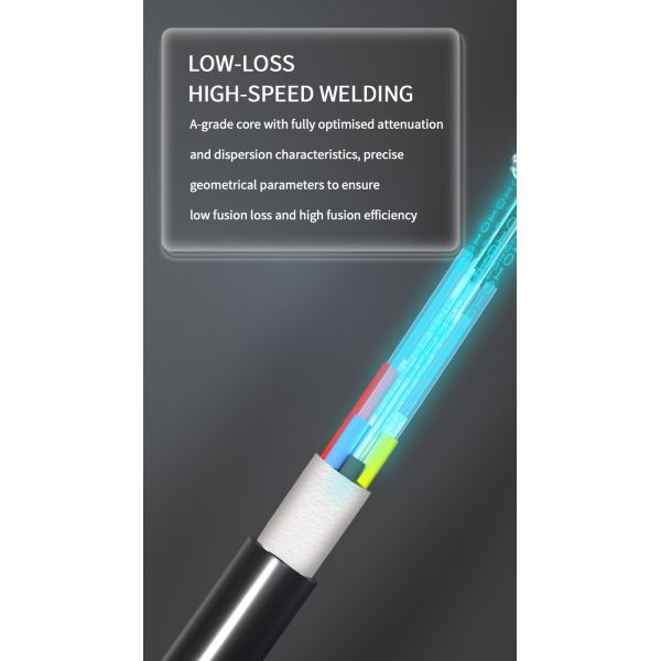 Outdoor Fiber Cable GYFTY 2 4 6 8 144 Core Per Meter Laser Drop FTTH Outdoor Cable