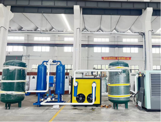 VPSA Oxygen Generator with 0.2-0.4 MPa Outlet Pressure Vertical Placement Carbon Steel/Stainless Steel Construction