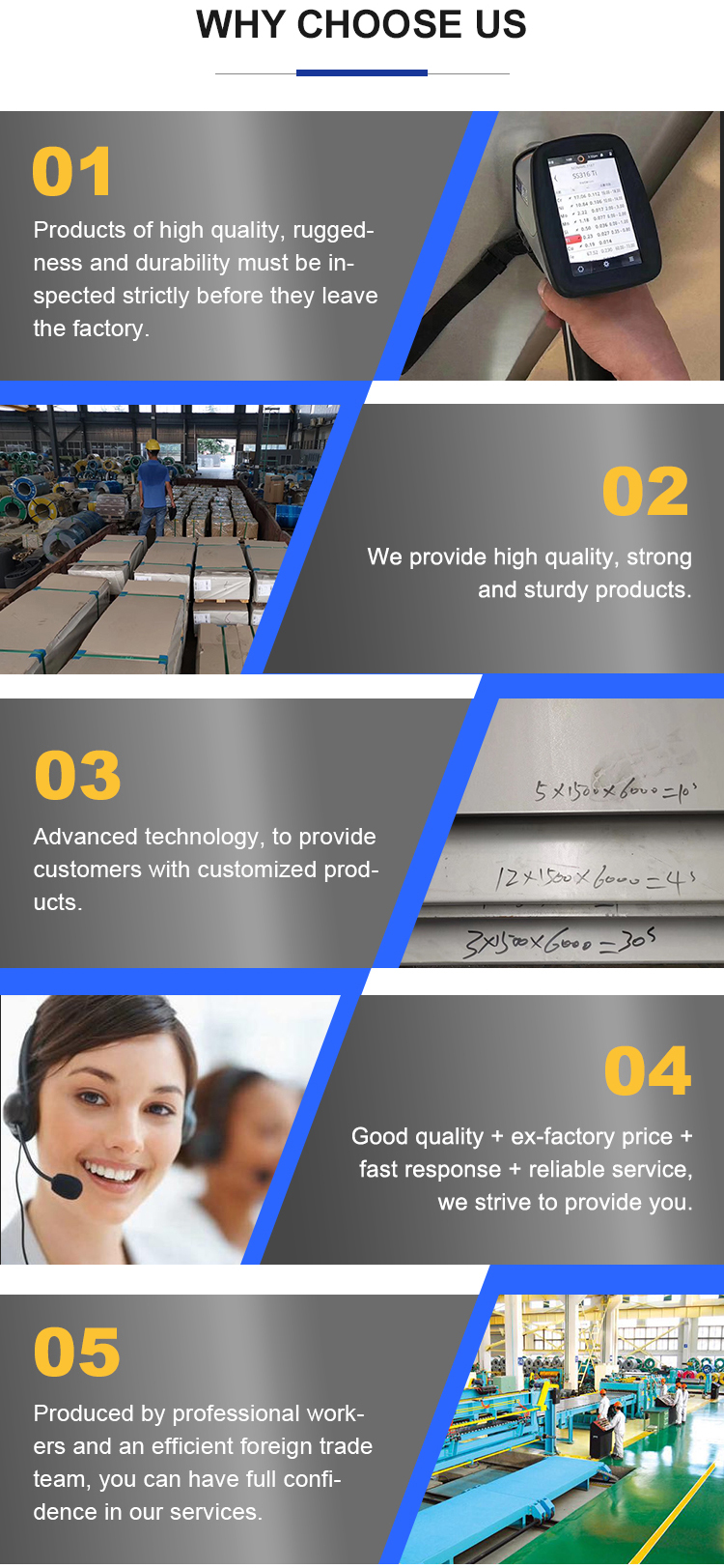 SS304 Metal Stainless Steel Pipe