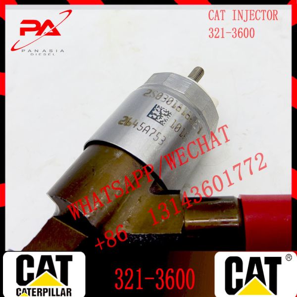 Common Rail Injector C-A-T Common Rail Injector 321-3600 C6.6 For C-A-Terpillar High Quality Fuel Injector 2645A753 3213600