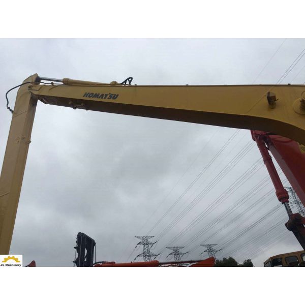 20t Used Komatsu Long Reach Excavator / 18 Meter Long Boom Excavator PC200-6