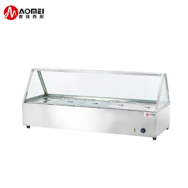 Stainless Steel Commercial Kitchen Equipment Five-Plate Electric Soup Pool Heater