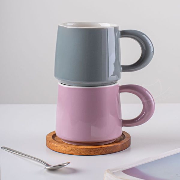 Travel Mug Set Eco Friendly Ceramic Type Porcelain Occasion For Coffee Water Tea