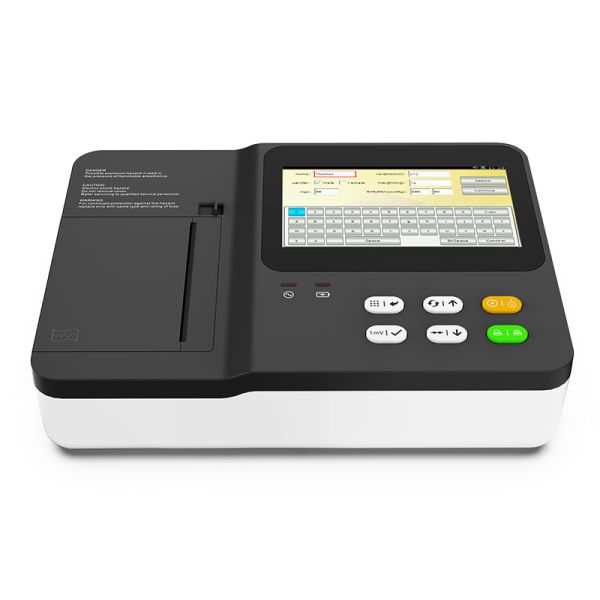 3 Channel Portable ECG Machine With Monitor System Manual Automatic