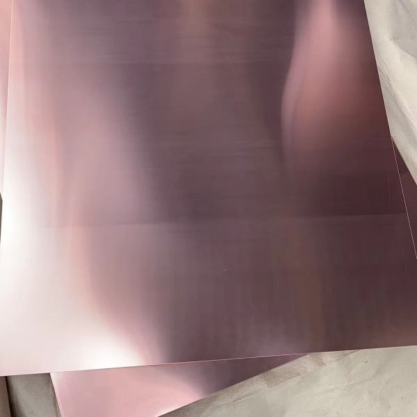 Copper Plate and Sheet C11000 / 110 Copper Plate CNC Cutting Width 500mm 600mm 1000mm
