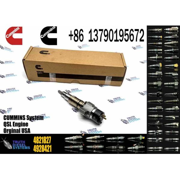 Cummins QSC8.3 QSL9.3 QSL9.5 Diesel Engine Parts Fuel Injector 4359204 4921827 435-9204 C4359204 Excavator Spare Parts