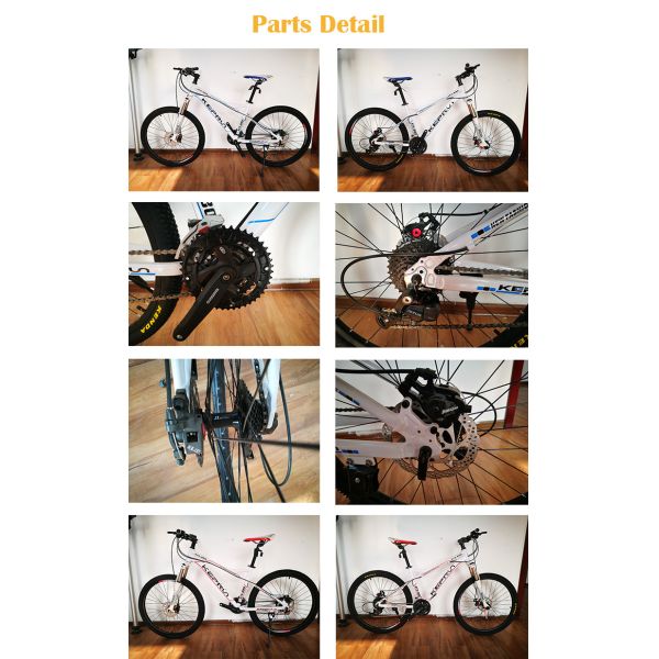 Made in China 26/27.5 inch 6061 aluminium alloy moutain bicycle with Shimano 21/24 speed