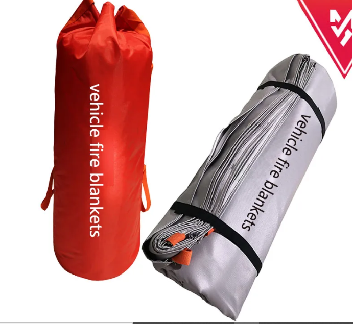 Heat Reflective Outdoor Fire Pit Mat For Deck Fireproof Non Stick BBQ Grill Mat