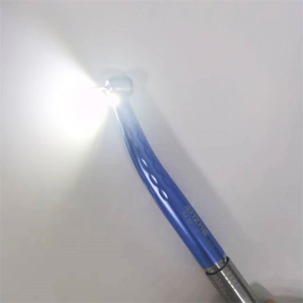 Push Button LED Light Dental Airotor Handpiece Inner Water Spray Dental Handpiece