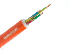 Quality Multi Cores Fire Rated Data Cable , Fire Protection Cable Great Mechanical Strength wholesale