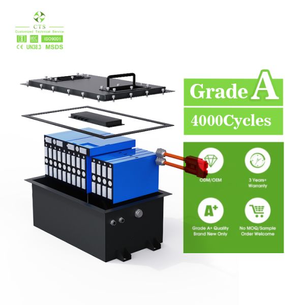 51.2V 150Ah Electric Golf Cart Battery Pack LFP Customized 72V 105Ah Lithium Batteries for Electric Tour Cart