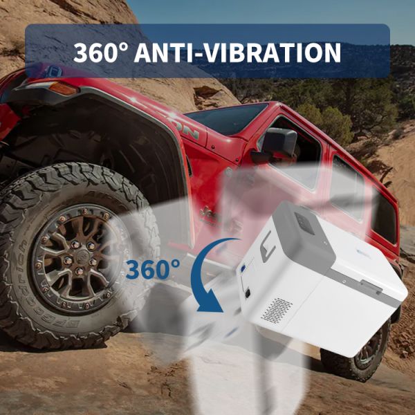 Under Table Portable Ultra Low Temp -45C Stirling Cooler with HE Refrigerant and Style