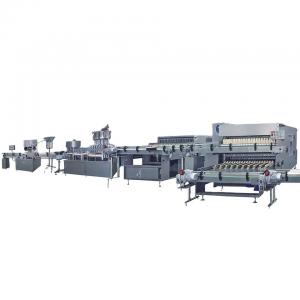 Quality Complete Fully Automatic Fresh Fruit Juice Filling Machine  Capping Machinery  Sealing treament wholesale