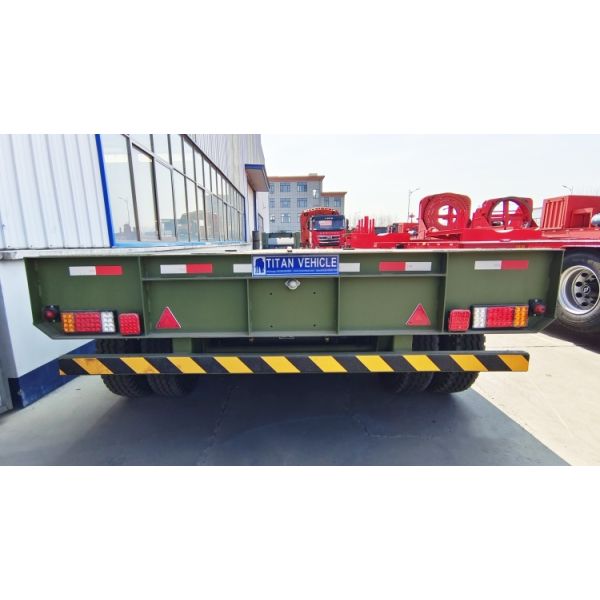 4 Axle 100 Ton Removable Gooseneck Lowboy Trailer for Sale in Mauritius