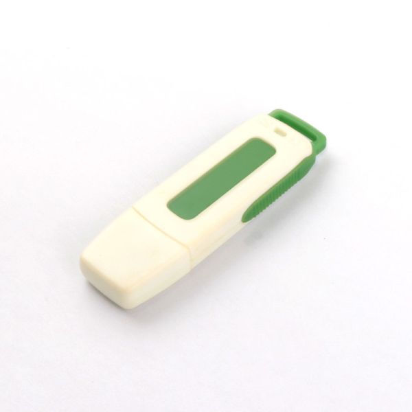 Recycled Plastic USB Stick Black/White Plug and Play 1-1TB Memory 0.C to 60.C Temp