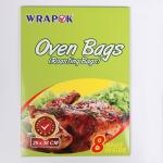 Household Using PET Plastic Oven Cooking Bags , Bread Oven Roasting Bag