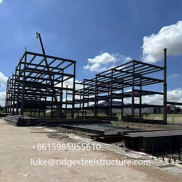 New Designed Multi-Storey Prefabricated Steel Structure Frame Car Parking Garage