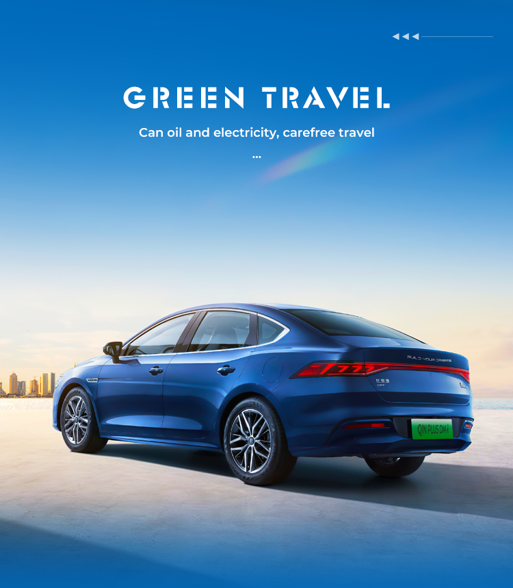 1.5L High Efficiency Engine BYD EV Car Long Mileage BYD Qin Plus DMI