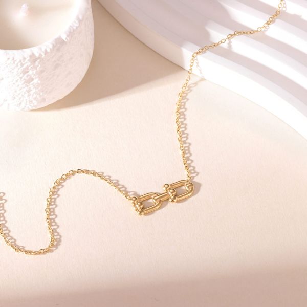 Stainless Steel Pendant Necklace for Women Retail