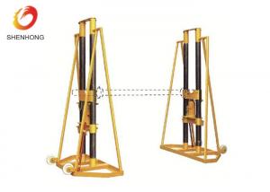 Quality 10 Ton Hydraulic Cable Drum Jacks Cable Jack Stand For Releasing Cables wholesale