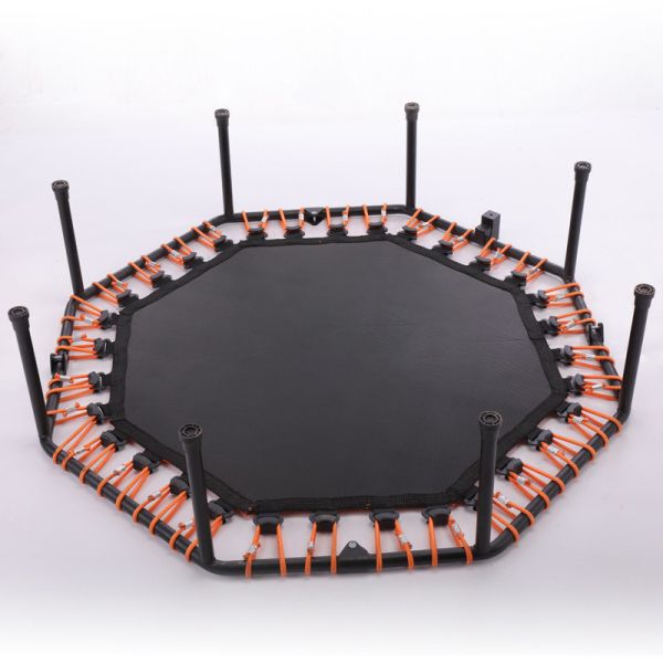 Wholesale New Foldable Outdoor Fitness Equipment Trampoline With Armrests For Adults And Kids