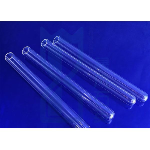 50ml 100ml Borosilicate Glass Tube Round Flat Bottom Small Capacity