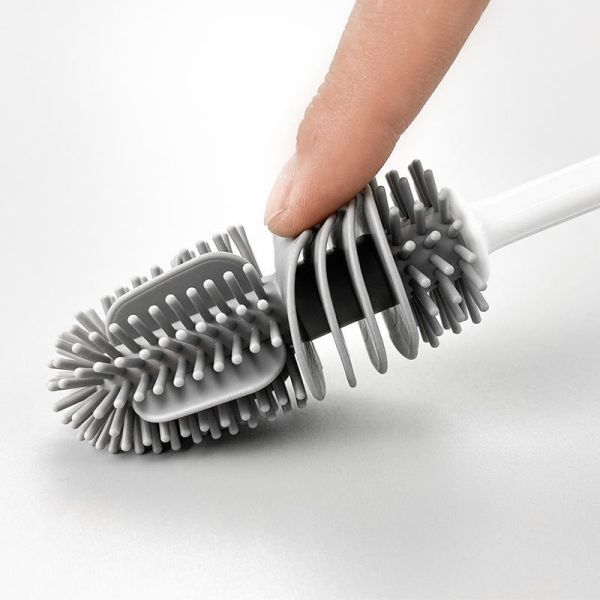Household Kitchen 32*3*7 Cm Silicone Cup Brush For Bottle