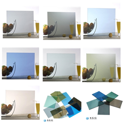 High quality 5mm float glass bronze