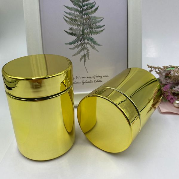 Golden Cap Protein Powder Storage Container Sport Nutrition Carbohydrates