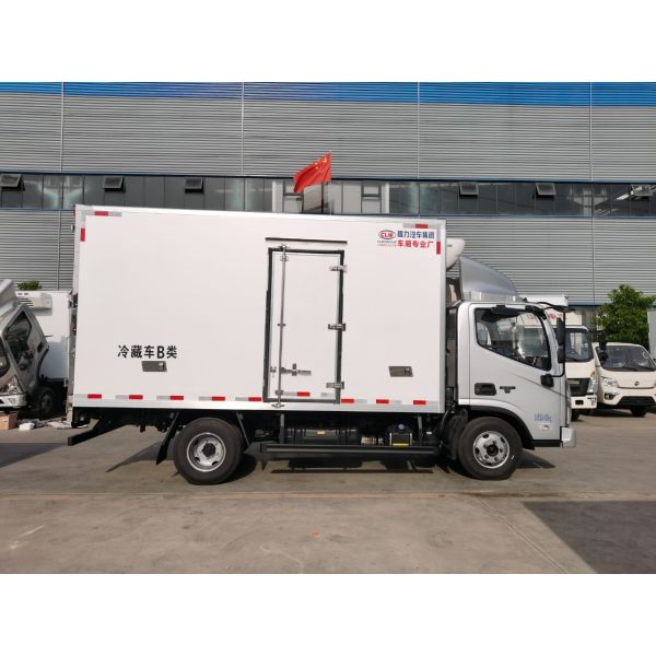 158HP 4L Engine Refrigerator Trucks Ice Cream Freezer Box Truck