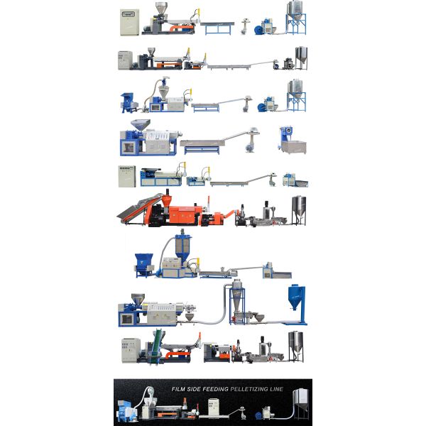 120 - 140kg/H PET Plastic Recycling Machine Pet Bottle Recycling Plant