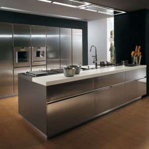 China Customized Stainless Steel Kitchen Cabinet on sale