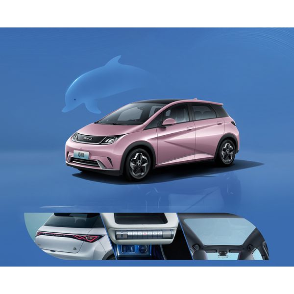 177Ps BYD Dolphin High Speed Electric Car 5 Seats Left Hand Drive 160km/H